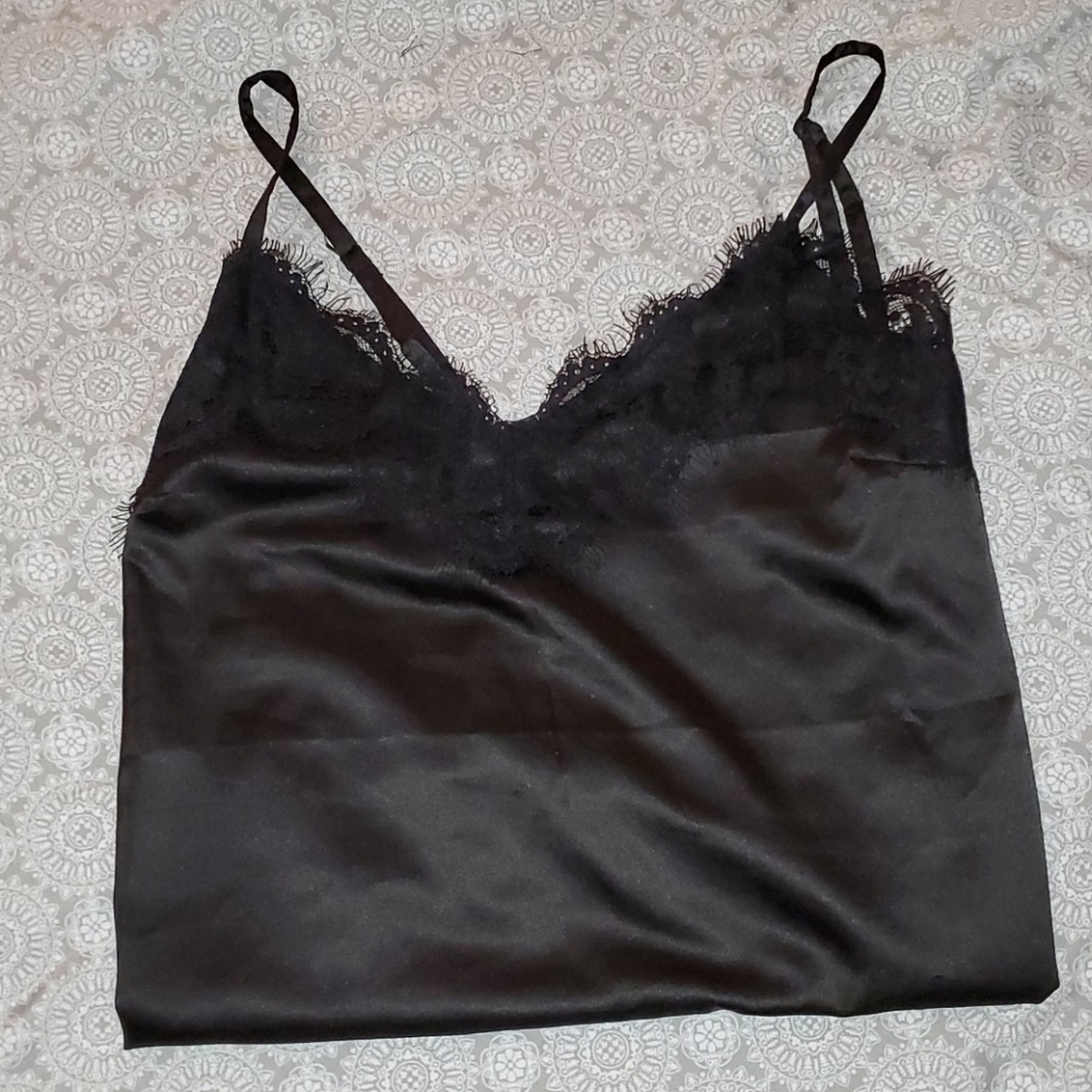 Satin Tank Top